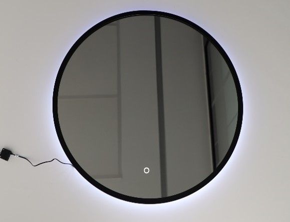 Comad Koupelnové zrcadlo Luna FI800 černé - Houseland.cz
