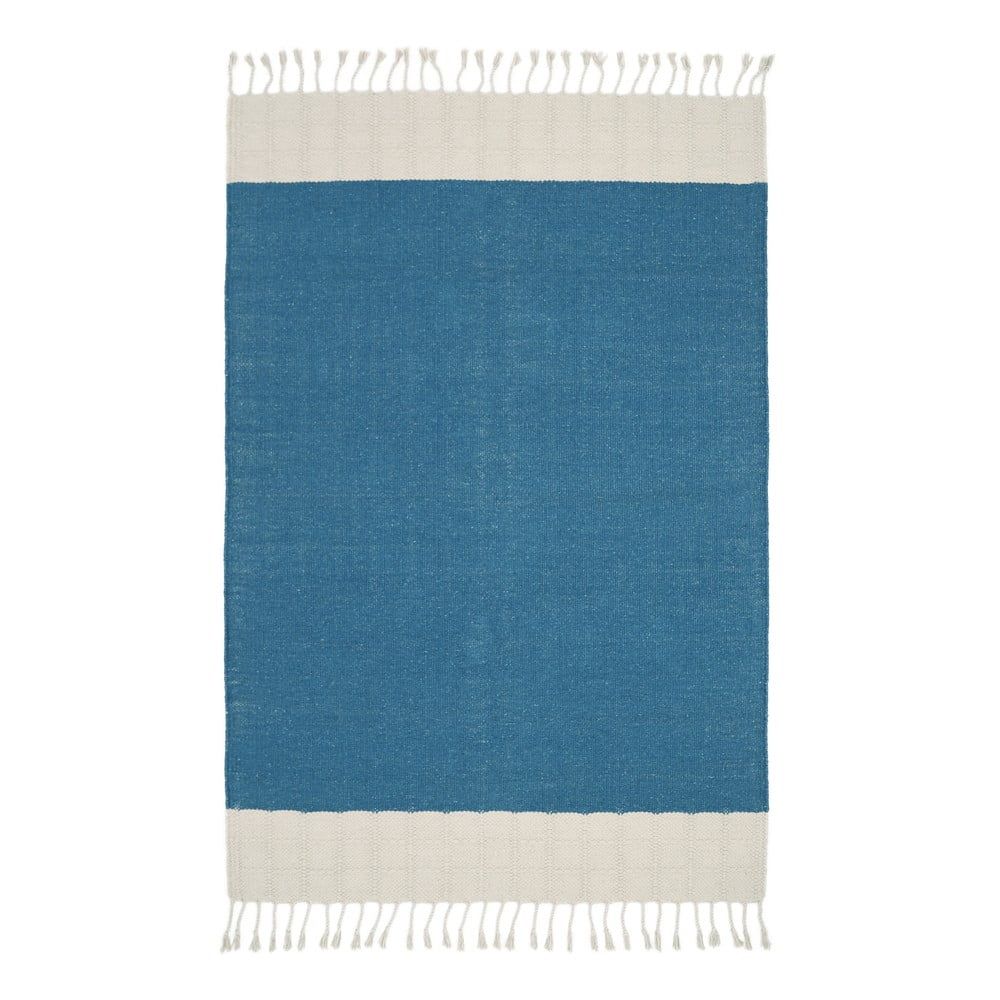Modrý koberec 150x100 cm Lucia - Nattiot - Bonami.cz