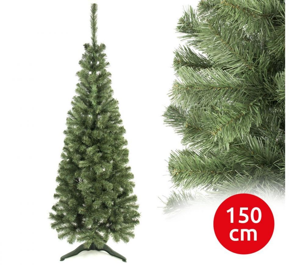  Vánoční stromek SLIM 150 cm jedle  -  Svět-svítidel.cz