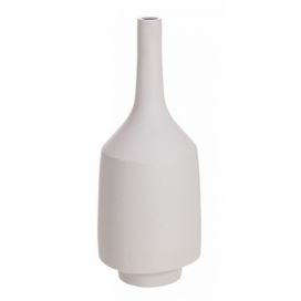 BIZZOTTO Bílá váza KOTHON 30cm