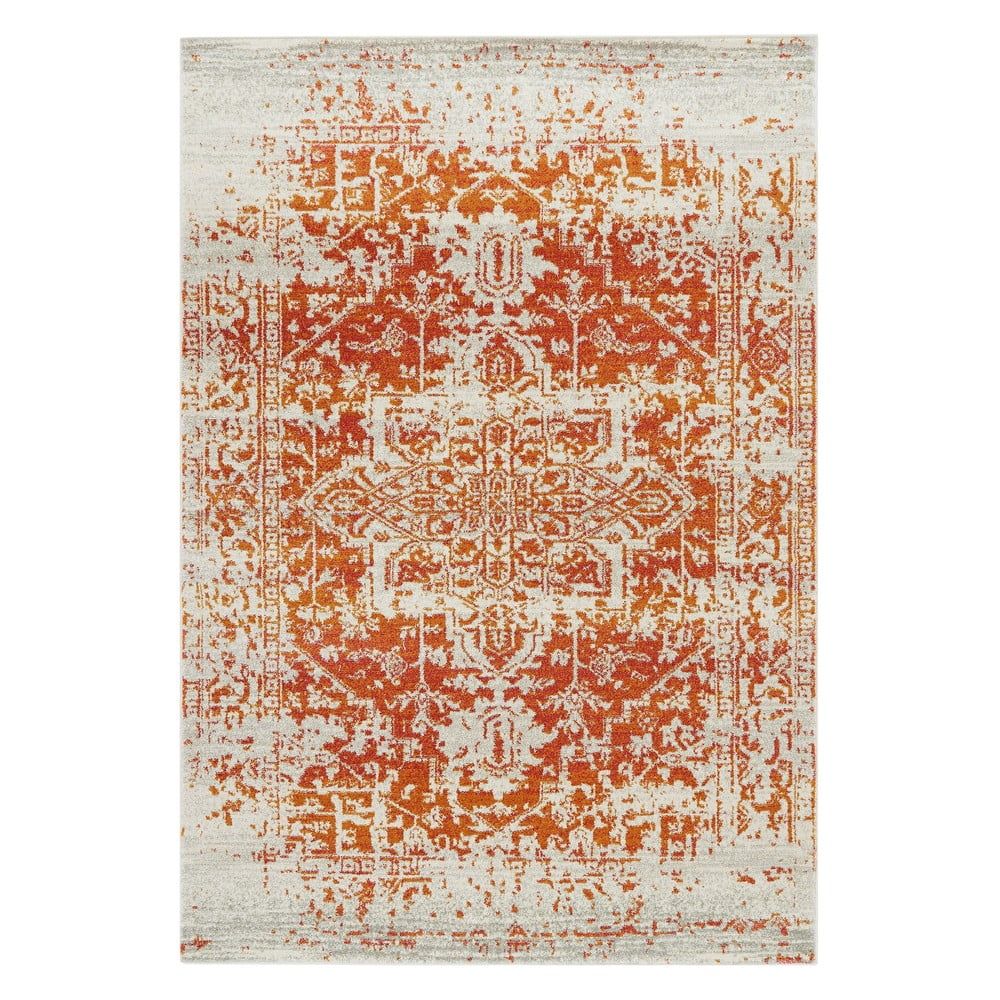 Oranžový koberec 170x120 cm Nova - Asiatic Carpets - Bonami.cz