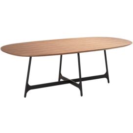 ​​​​​Dan-Form Ořechový jídelní stůl DAN-FORM Ooid 220 x 110 cm