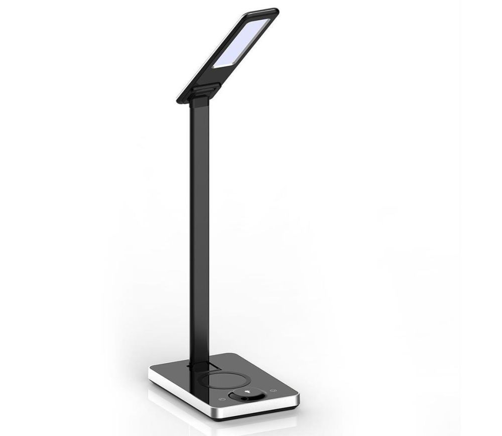  LED Dotyková stmívatelná stolní lampa LED/7W/5V 3000-6500K USB černá  -  Svět-svítidel.cz