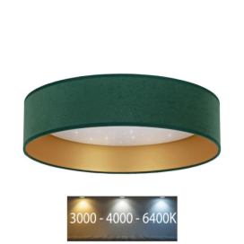 Brilagi Brilagi - LED Stropní svítidlo VELVET STAR LED/24W/230V pr. 40 cm  zelená/zlatá 