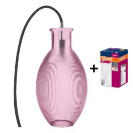 Ledvance Ledvance - Stolní lampa GRAPE 1xE27/40W/230V růžová 