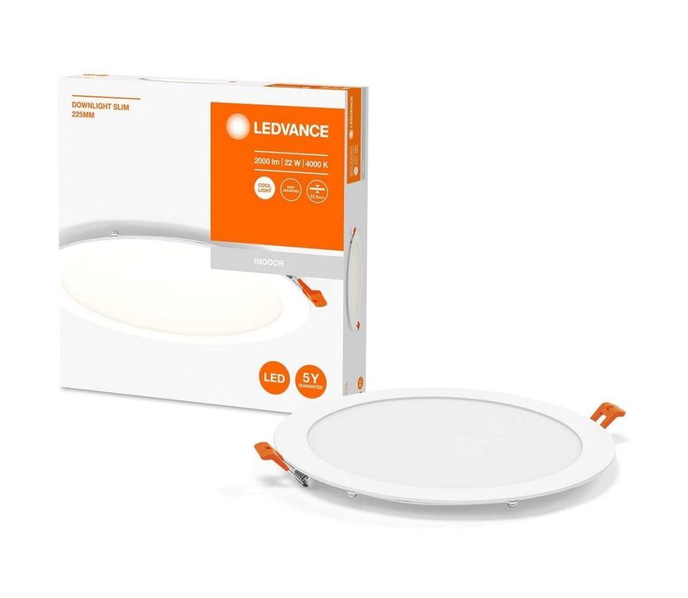 Ledvance Ledvance - LED Podhledové svítidlo SLIM LED/22W/230V 4000K  -  Svět-svítidel.cz