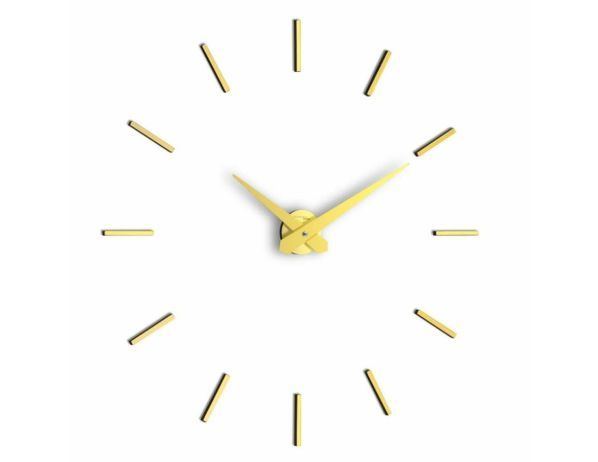Designové nástěnné hodiny I200G IncantesimoDesign chrome 90-100cm - FORLIVING