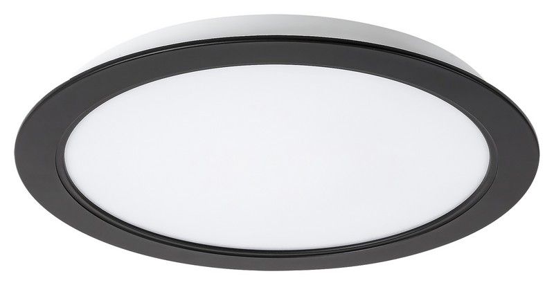 RABALUX 2681 Shaun zápustné svítidlo LED D220mm 24W/2300lm 4000K černá, bílá - Svítidla FEIM