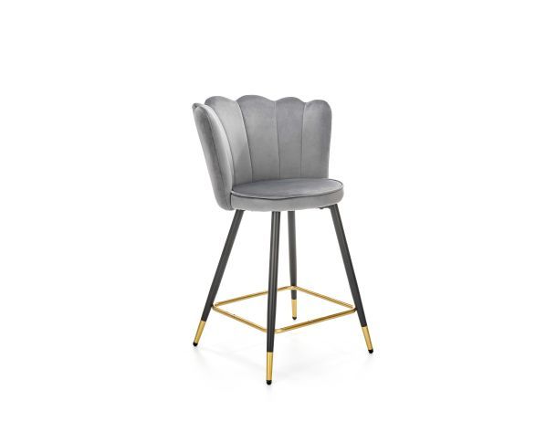 Barová židle H106 světle šedá - FORLIVING