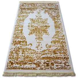Dywany Lusczow Kusový koberec MANYAS Fegy krémovo-zlatý, velikost 80x150