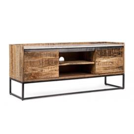 BIZZOTTO dřevěný TV stolek LAMBETH 60x145 cm