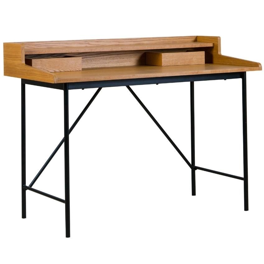 Přírodní dřevěný psací stůl Quax Hai-No-Ki 120 x 60 cm - Designovynabytek.cz