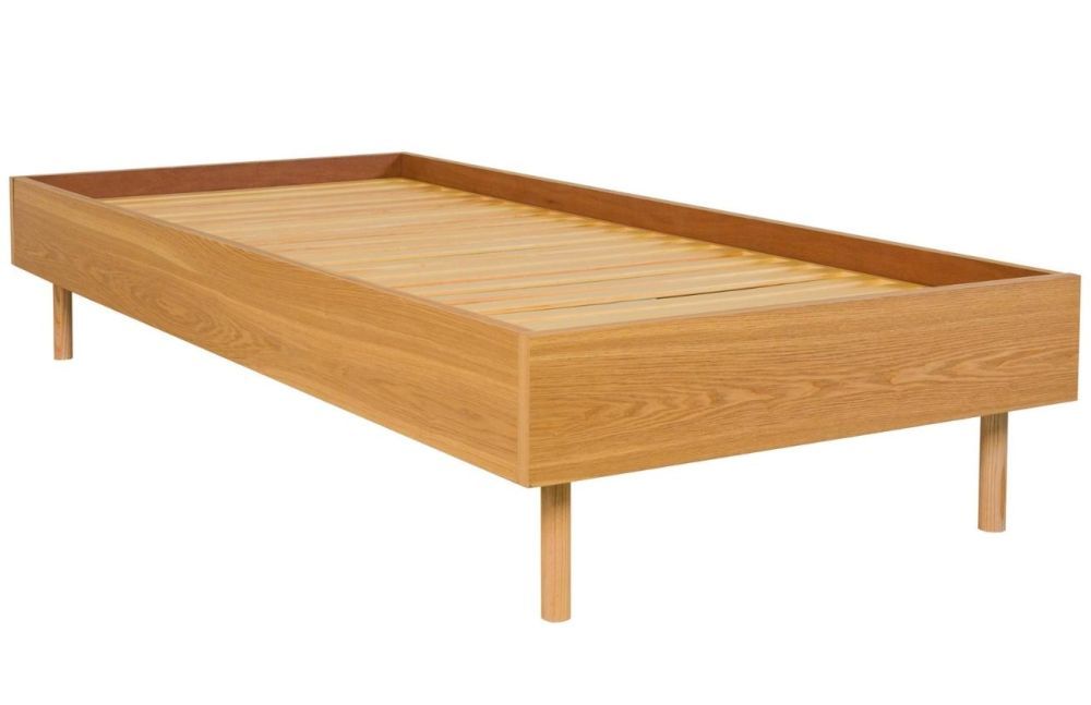 Přírodní dřevěná dětská postel Quax Hai-No-Ki 90 x 200 cm - Designovynabytek.cz
