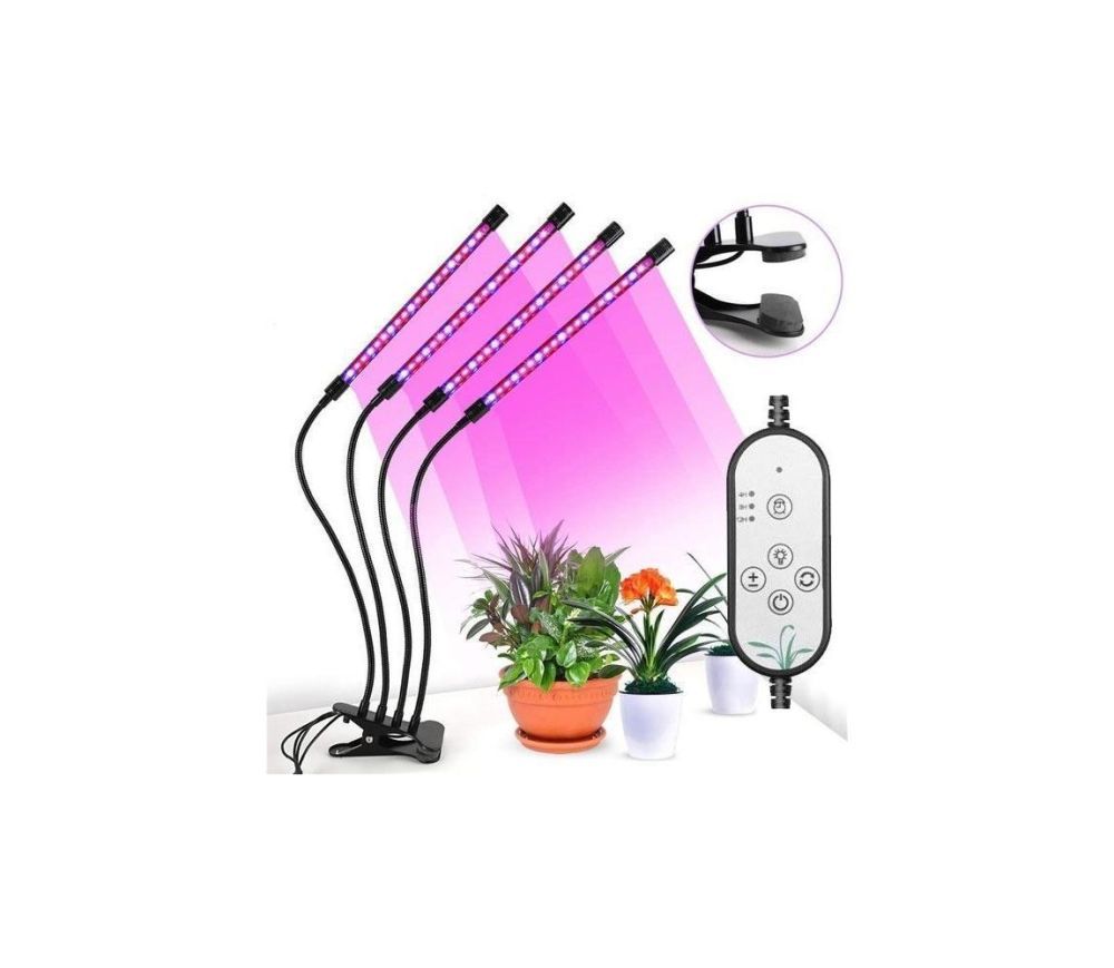  LED Stmívatelná stolní lampa s klipem pro pěstování rostlin LED/15W/5V  -  Svět-svítidel.cz