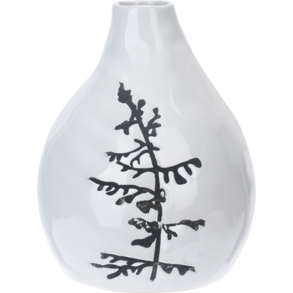 Porcelánová váza Art s dekorem stromku, 11 x 14 cm - 4home.cz