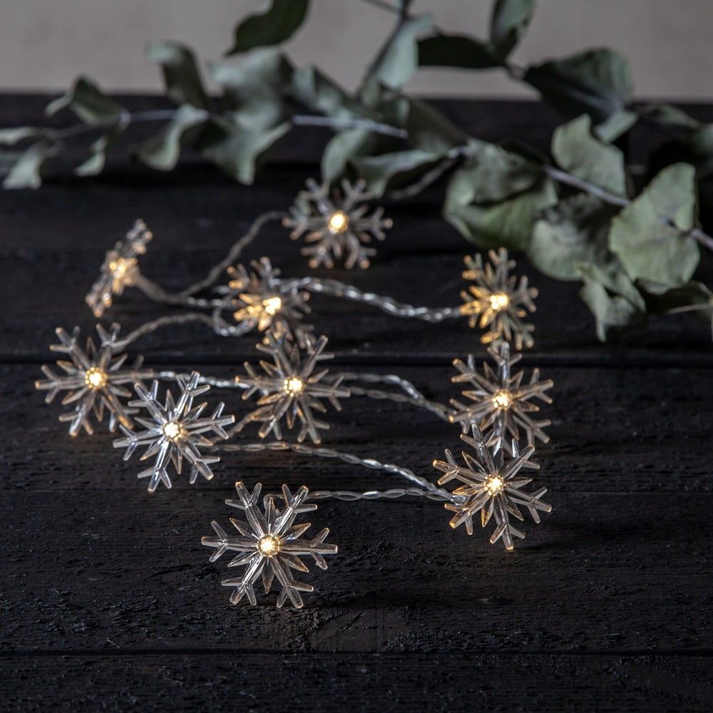 Světelný řetěz s vánočním motivem počet žárovek 10 ks délka 135 cm Izy Snowflakes – Star Trading - Bonami.cz