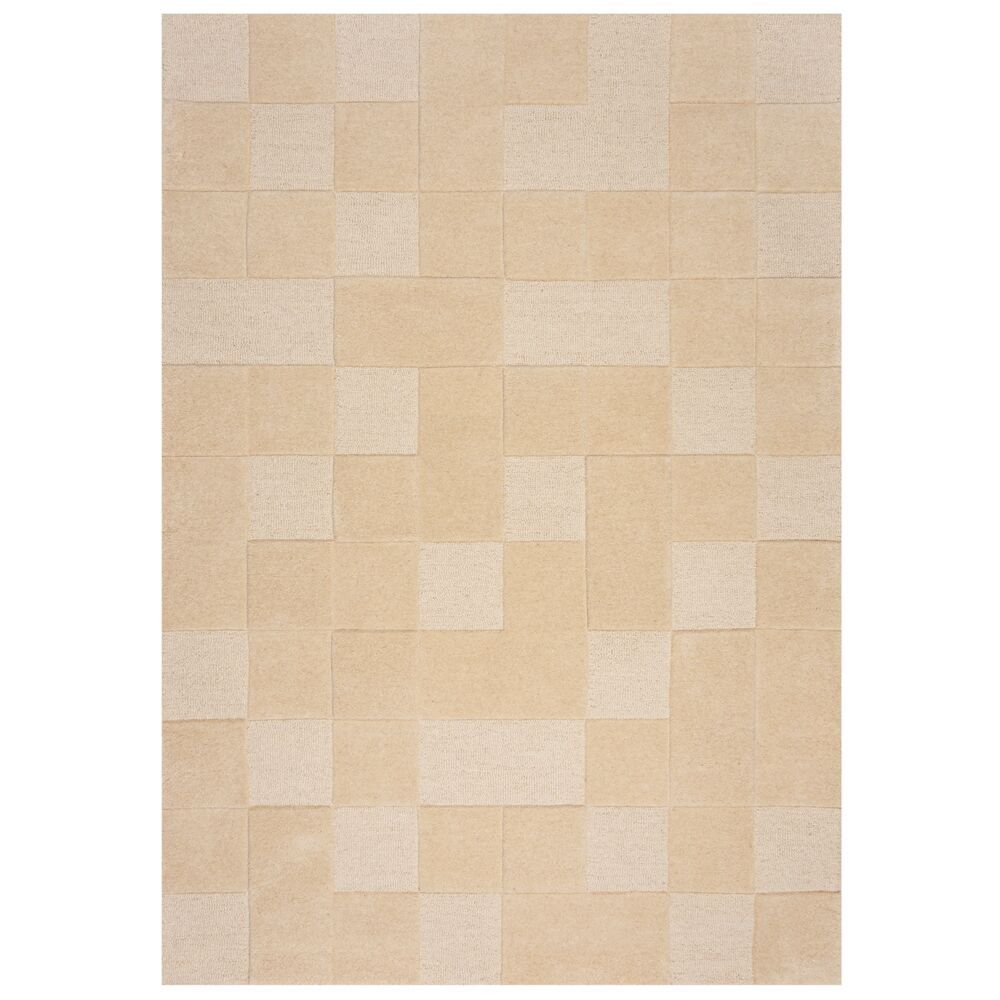 Flair Rugs koberce Kusový koberec Moderno Checkerboard Natural - 120x170 cm - Mujkoberec.cz