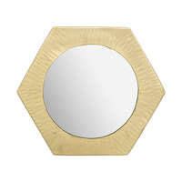 Atmosphera Dekorativní zrcadlo ROMY, 18 x 18 cm, zlatý rám - EMAKO.CZ s.r.o.