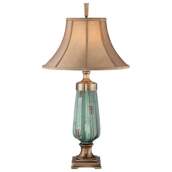 Luxusní zelená stolní lampa MONTEVERDE - Osvětlení.com