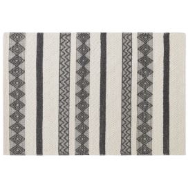 Vlněný koberec 160 x 230 cm světle béžový/šedý DAVUTLAR