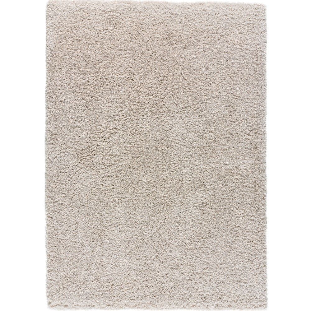 Béžový koberec 110x60 cm Shaggy Reciclada - Universal - Bonami.cz