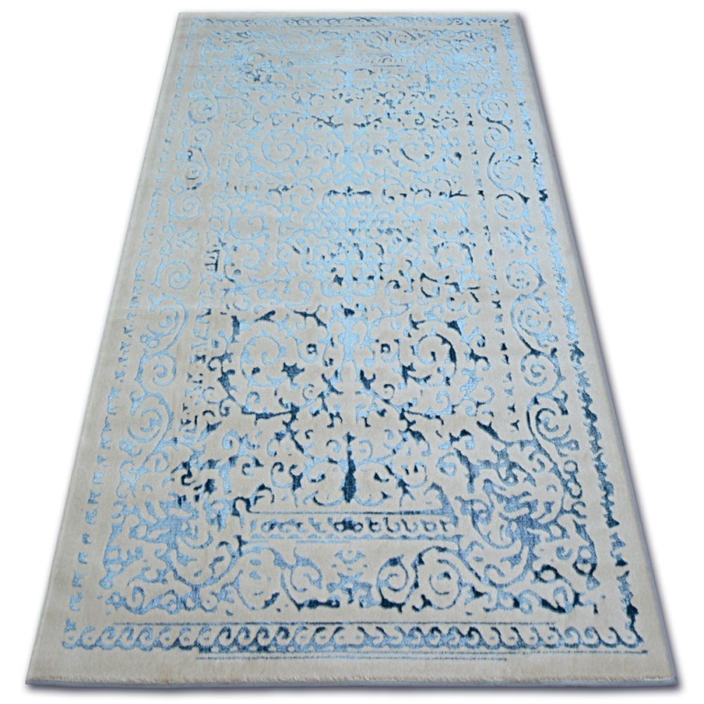 Dywany Lusczow Kusový koberec MANYAS Zeggy šedo-modrý, velikost 120x180 - Houseland.cz