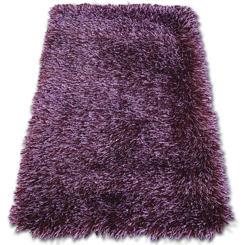 Dywany Lusczow Kusový koberec LOVE SHAGGY fialový, velikost 200x290 - Houseland.cz