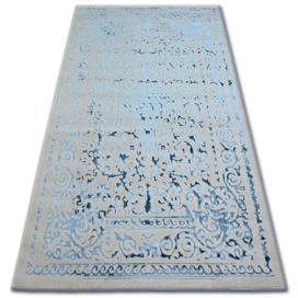 Dywany Lusczow Kusový koberec MANYAS Zeggy šedo-modrý, velikost 120x180 Houseland.cz