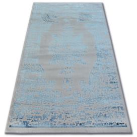 Dywany Lusczow Kusový koberec MANYAS Mariet šedo-modrý, velikost 120x180