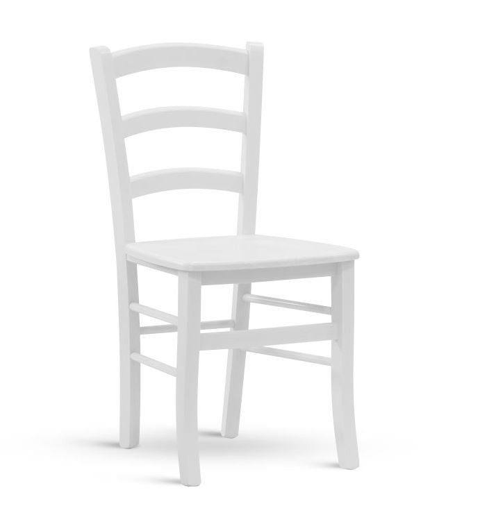 Stima Dřevěná židle Paysane COLOR - masiv bílá - ATAN Nábytek