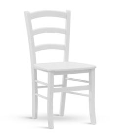 Stima Dřevěná židle Paysane COLOR - masiv bílá