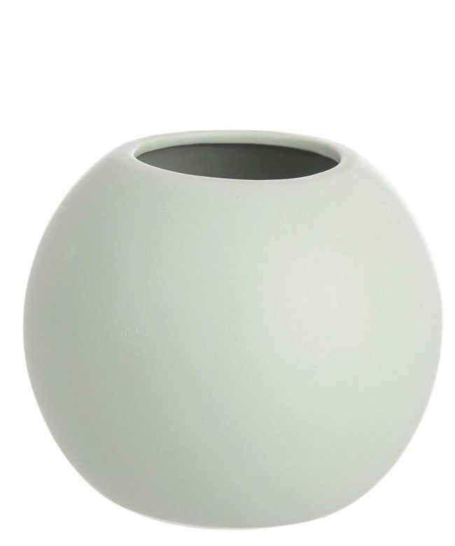 BIZZOTTO šedá porcelánová váza ALTHEA ø11 cm - iodesign.cz