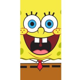 Carbotex osuška Sponge Bob Face 70x140 cm 