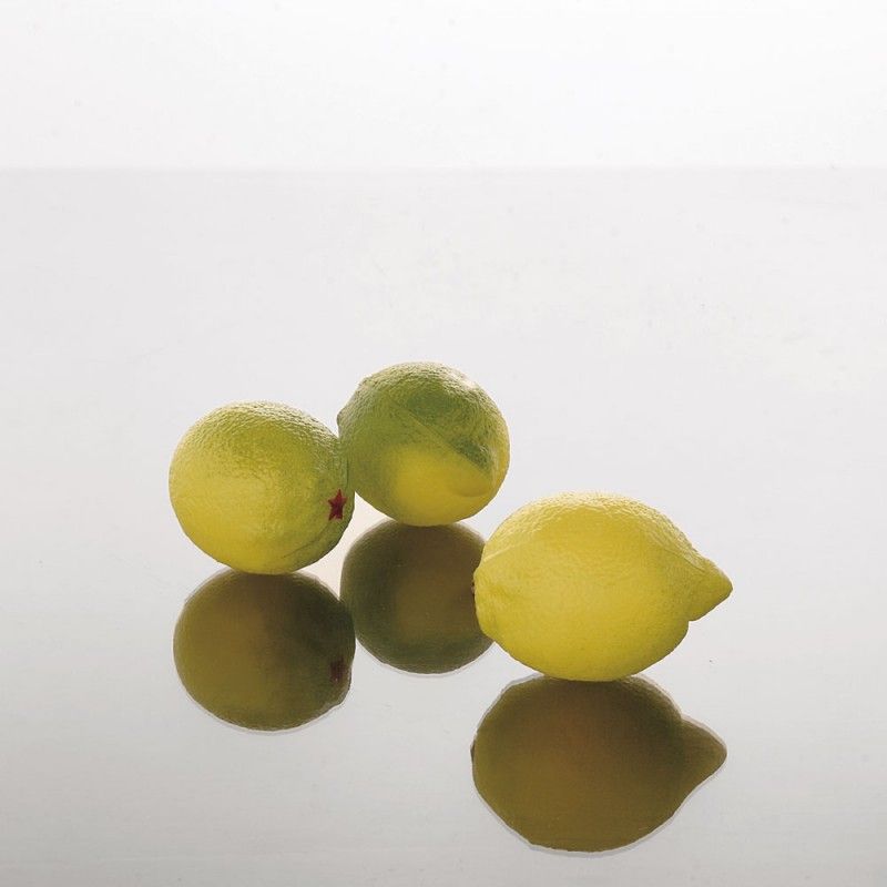 ADRIANI E ROSSI - Dekorace umělý citron 3ks - 