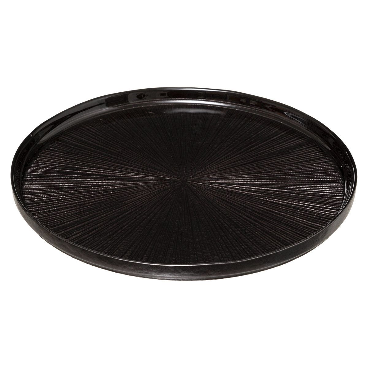 Secret de Gourmet Dekorační talíř ASTRA, O 28 cm, černý - EMAKO.CZ s.r.o.