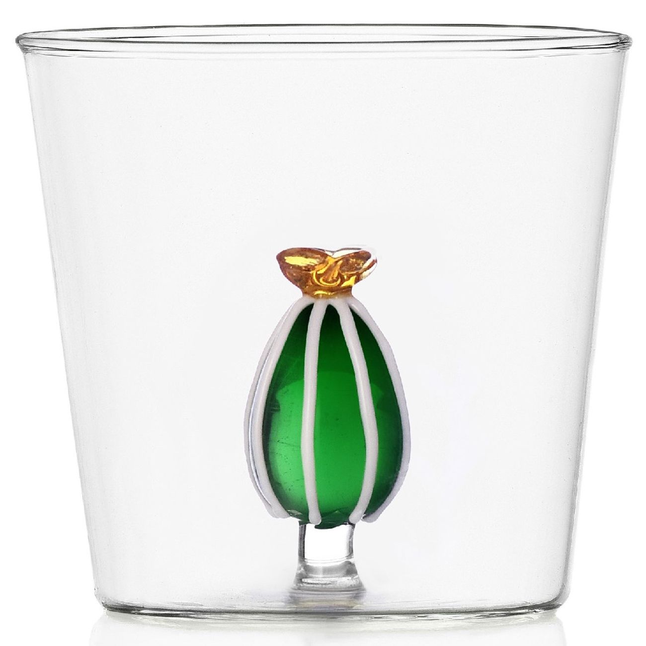 Ichendorf Milano designové sklenice na vodu Desert Plants Tumbler Cactus Amber Flower - DESIGNPROPAGANDA