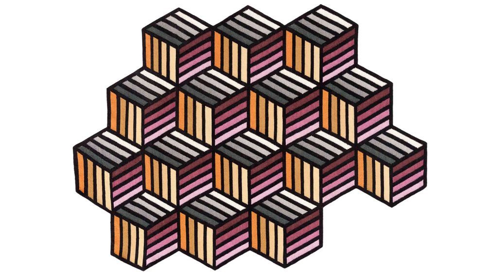 GAN designové koberce Parquet Hexagon (153 x 203 cm) - DESIGNPROPAGANDA