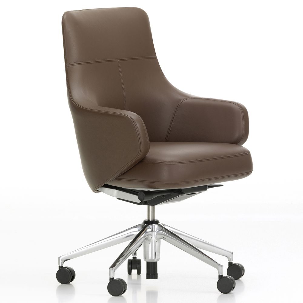 Vitra designové kancelářské židle Grand Executive Lowback - DESIGNPROPAGANDA