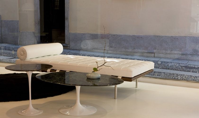 KNOLL odkládací stolky Tulip Side Table kulaté (41 x 51 cm) - DESIGNPROPAGANDA