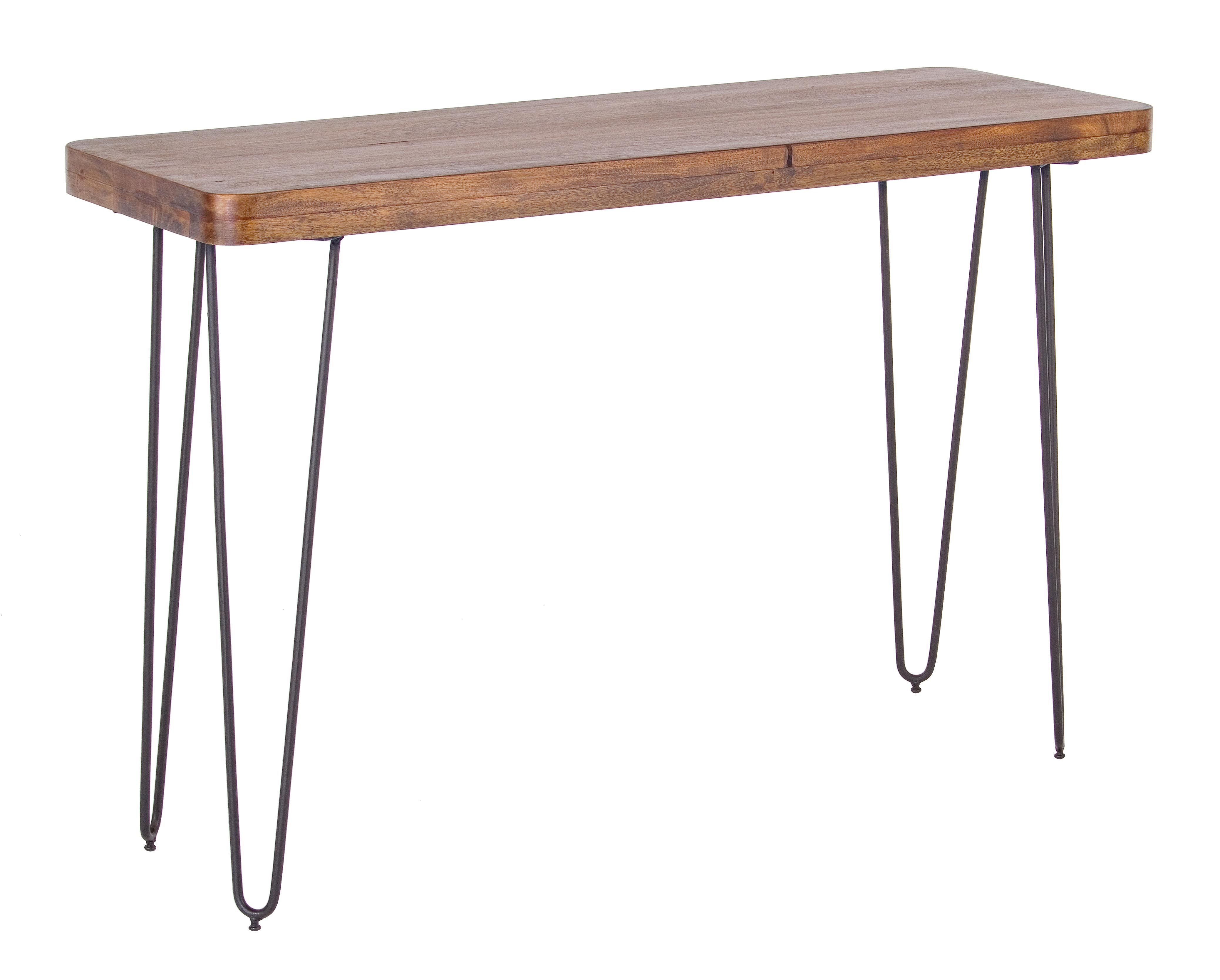 Konzolový stolek EDGAR tmavý 40x115 cm - iodesign.cz