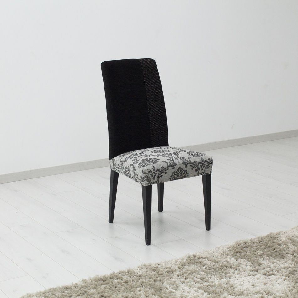 Forbyt Napínací potah na sedák židle Istanbul šedá, 45 x 45 cm, sada 2 ks - 4home.cz