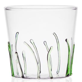 Ichendorf Milano designové sklenice na vodu Greenwood Green Grass Tumbler