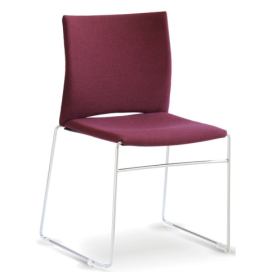 RIM - Konferenční židle WEB 002 s čalouněným sedákem a opěrákem