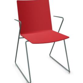 WIESNER HAGER - Konferenční židle BATCH 6802 - s područkami čalouněná