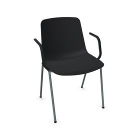 WIESNER HAGER - Konferenční židle PUC 6302 - s područkami plastová