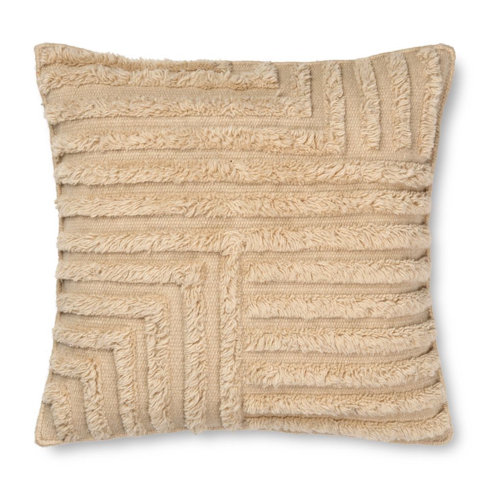 Ferm Living designové polštáře Crease Wool Cushion (50 x 50 cm) - DESIGNPROPAGANDA