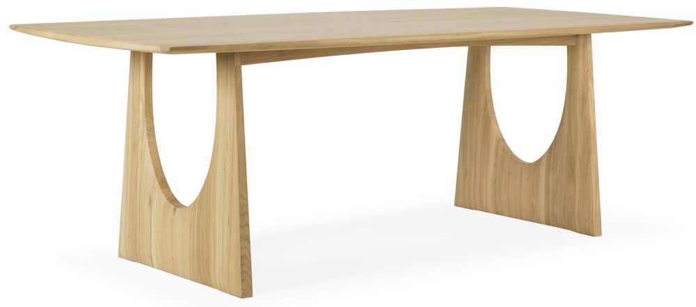 Ethnicraft designové jídelní stoly Oak Geometric Dining Table (250 cm) - DESIGNPROPAGANDA