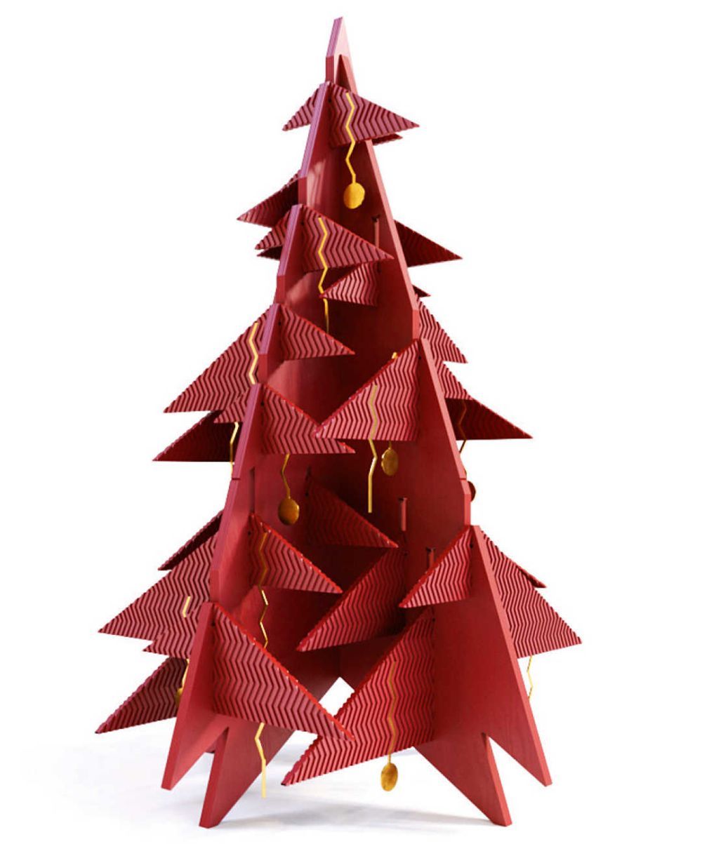 MY² designové vánoční stromky Treesure - DESIGNPROPAGANDA