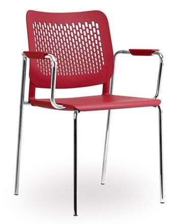 NARBUTAS - Židle WAIT plastová s područkami - 