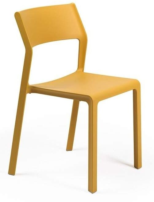 NARDI GARDEN - Židle TRILL BISTROT hořčicově žlutá - 